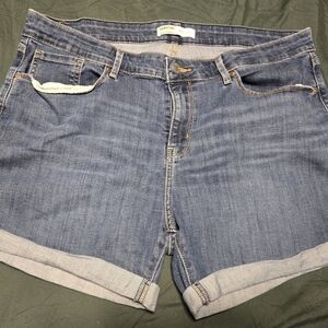 Signature by Levi Strauss Women's Blue Jean Shorts